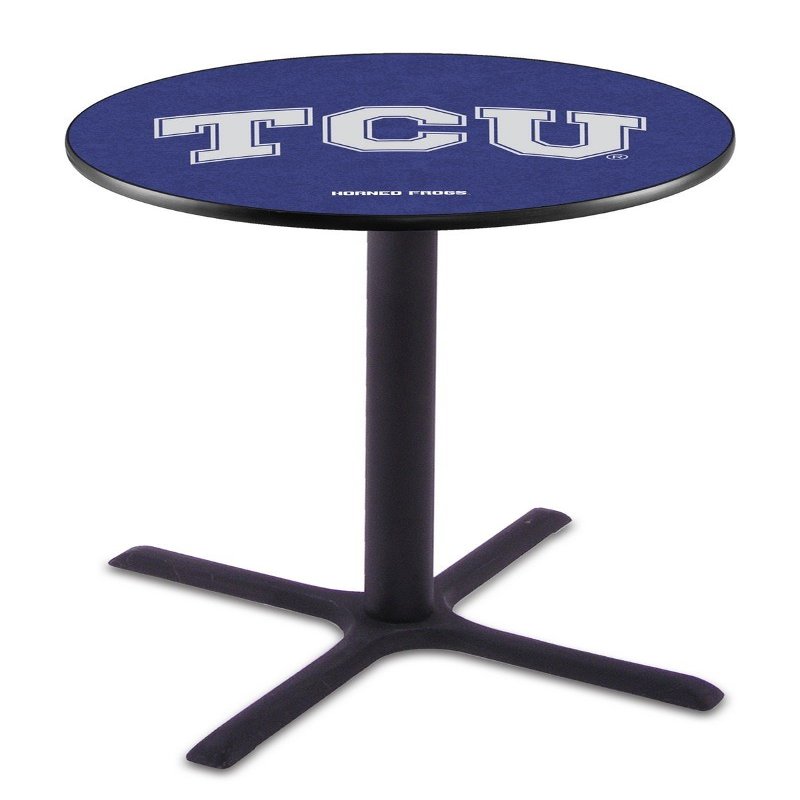 Holland Bar Stool Co. L211-42" Black Wrinkle TCU Pub Table