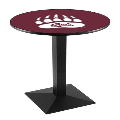 HBS L217-42" Black Wrinkle Montana Pub Table by Holland Bar Stool Co.