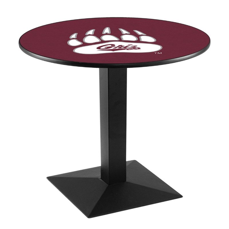 HBS L217-42" Black Wrinkle Montana Pub Table by Holland Bar Stool Co.