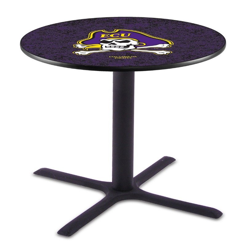 HBS L211-42" Black Wrinkle East Carolina Pub Table by Holland Bar Stool Co.