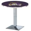 HBS L217-42" Chrome East Carolina Pub Table by Holland Bar Stool Co. view 1