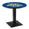 Holland Bar Stool Co. L217-42" Black Wrinkle Marquette Pub Table view 1