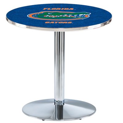 HBS L214-42" Chrome Florida Pub Table by Holland Bar Stool Co.