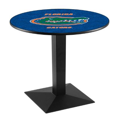 HBS L217-42" Black Wrinkle Florida Pub Table by Holland Bar Stool Co.