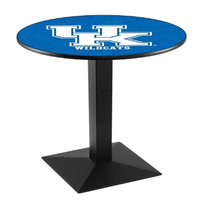 HBS L217-36" Black Wrinkle Kentucky UK Pub Table by Holland Bar Stool Co.
