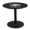 HBS L214-36" Black Wrinkle US Military Academy (Army) Pub Table by Holland Bar Stool Co. view 1