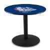 HBS L214-42" Black Wrinkle Gonzaga Pub Table by Holland Bar Stool Co. view 1