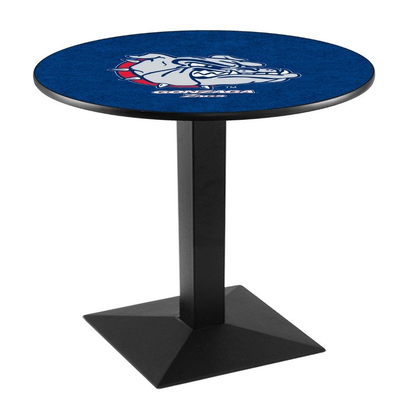HBS L217-36" Black Wrinkle Gonzaga Pub Table by Holland Bar Stool Co.