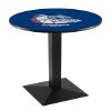 HBS L217-36" Black Wrinkle Gonzaga Pub Table by Holland Bar Stool Co. view 1