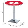HBS L217-42" Chrome Nebraska Pub Table by Holland Bar Stool Co. view 2