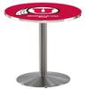 Holland Bar Stool Co. L214-36" Stainless Steel Utah Pub Table view 1