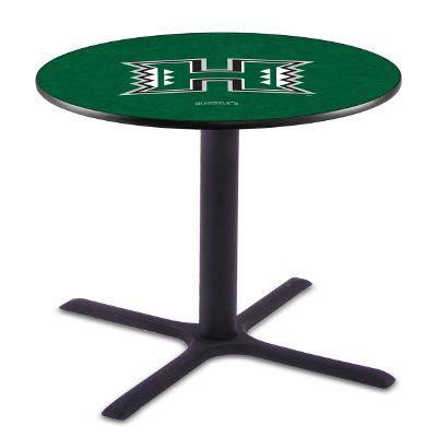 Holland Bar Stool Co. L211-36" Black Wrinkle Hawaii Pub Table