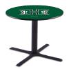 Holland Bar Stool Co. L211-36" Black Wrinkle Hawaii Pub Table view 1