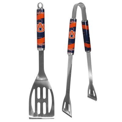 NCAA Siskiyou Sports Fan Shop Auburn Tigers 2 pc Steel BBQ Tool Set One Size Team Color