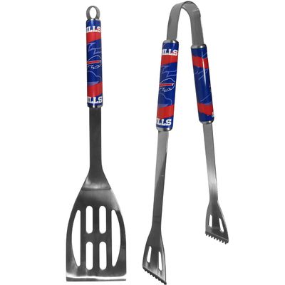 NFL Siskiyou Sports Fan Shop Buffalo Bills 2 pc Steel BBQ Tool Set One Size Team Color