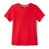 French Toast Boys Short Sleeve V-Neck Tee T Shirt, Red, 4 US view 1