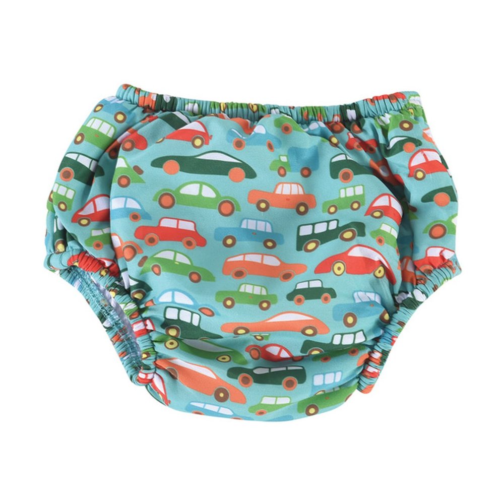 Little Dolfins Swim Diaper-VROOM VROOM 2T