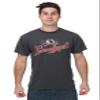 Beavis and Butt-Head Men's Leinenkugels T-Shirt, Small, Charcoal Heather view 1