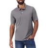 Hanes mens Hanes Sport Men's Cool Dri Men's Performance polo shirts, Graphite, Large US view 1