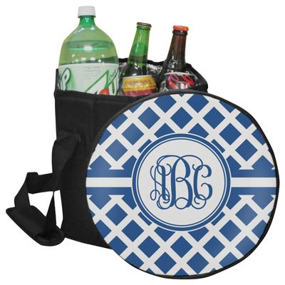 YouCustomizeIt Personalized Diamond Collapsible Cooler & Seat