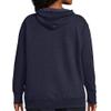 JUST MY SIZE womens Comfortsoft Ecosmart Fleece Full-zip Women's athletic hoodies, Navy Heather, 5X US view 4