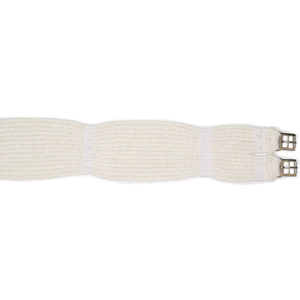 Ovation Mohair Corded Girth Natural, 46