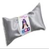 Lavender Eye Pillow - Hot Cold Weighted Eye Pillows for Relaxation, Sleep, Stress, Migraine Relief, Yoga - Aromatherapy Gifts for Women, Birthday, Teachers, Made in USA by Happy Wraps - Silver view 1