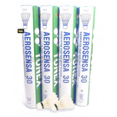 4 tubes Yonex AeroSensa 30 Badminton Goose Feather Shuttlecock AS30 (Speed 3 / 77). We ship this item for FREE!