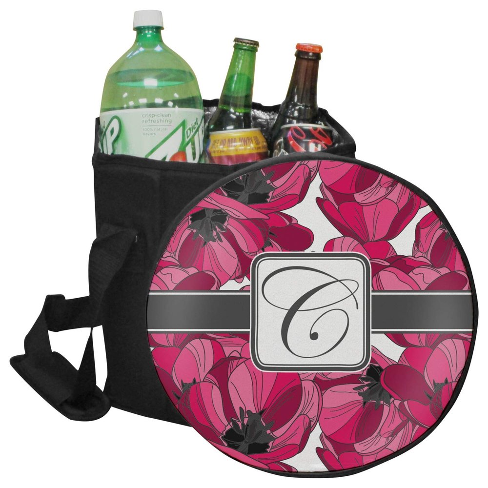 YouCustomizeIt Personalized Tulips Collapsible Cooler & Seat