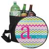 YouCustomizeIt Personalized Colorful Chevron Collapsible Cooler & Seat view 1