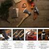 1844 Helko Werk Germany Traditional Rheinland Hatchet - Made in Germany Camping and Bushcraft Hatchets, Backpacking Handmade German Small Axe - Head 1.25 lbs, Handle 14 in. (Rheinland Hatchet) #11326 view 3