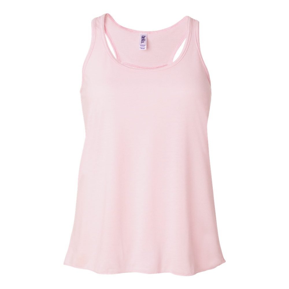 Bella Canvas Flowy Racerback Tank (B8800) Soft Pink, XS