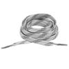 Elite Hockey Prolace Waxed Hockey Laces - SET of 2 Pairs (Silver Grey, 120") view 2