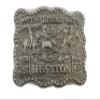 1987 Hesston/National Finals Rodeo Belt Buckle Team Roping view 1