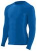 Augusta Sportswear Hyperform Compression Long Sleeve Shirt XL Royal view 1