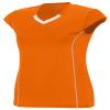 Augusta Sportswear Girls' Large 1219, Power Orange/White view 1