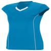 Augusta Sportswear Ladies Blash Jersey M Power Blue/White