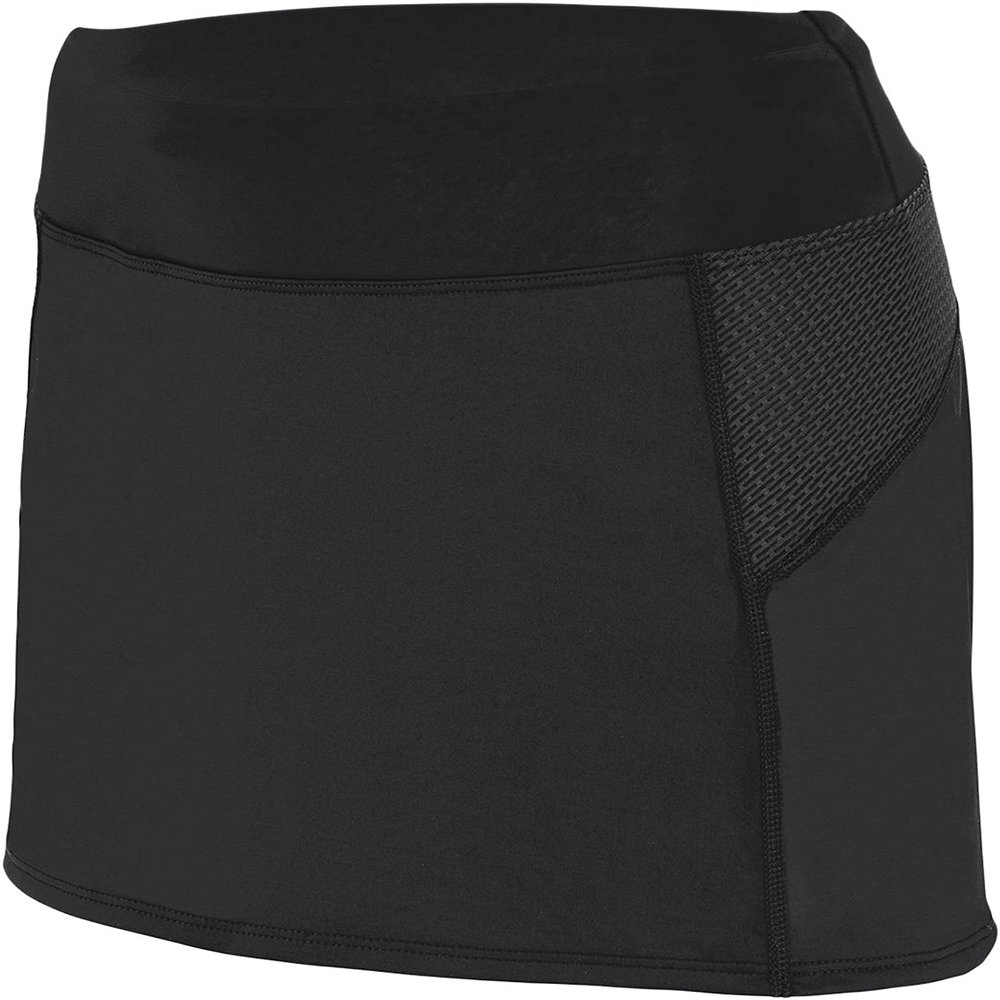 Augusta Sportswear Girls Femfit Skort L Black/Graphite