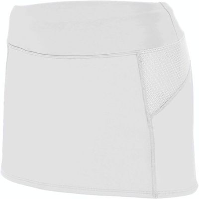 Augusta Sportswear Girls' 2421, White/Graphite, Medium
