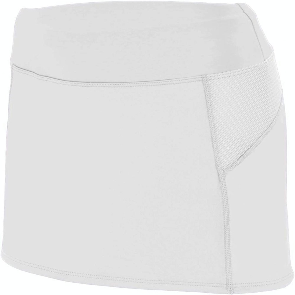 Augusta Sportswear Girls' 2421, White/Graphite, Medium