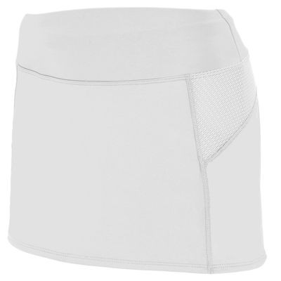 Augusta Sportswear Women's Femfit Skort L White/Graphite