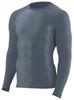 Augusta Sportswear Hyperform Compression Long Sleeve Shirt 3XL Graphite view 1