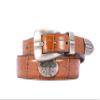 ZEP-PRO Texas A&M Aggies Men's Dressy Leather Belt, Smooth-Brown, 42 view 3