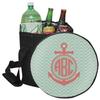 YouCustomizeIt Personalized Chevron & Anchor Collapsible Cooler & Seat view 1