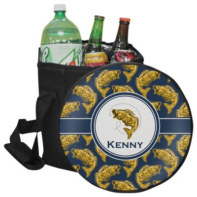 RNK Shops Personalized Fish Collapsible Cooler & Seat