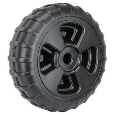 Extreme Max 3005.3729 Heavy-Duty Plastic Roll-In Dock/Boat Lift Wheel - 24", Black