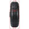 Extreme Max 3005.3729 Heavy-Duty Plastic Roll-In Dock/Boat Lift Wheel - 24", Black view 3