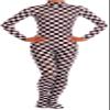 VSVO Spandex Zentai Unitard Catsuit for Adults and Children (X-Large, Checker) view 1
