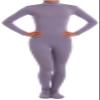 VSVO Spandex Zentai Unitard Catsuit for Adults and Children (XX-Large, Dark Grey) view 1