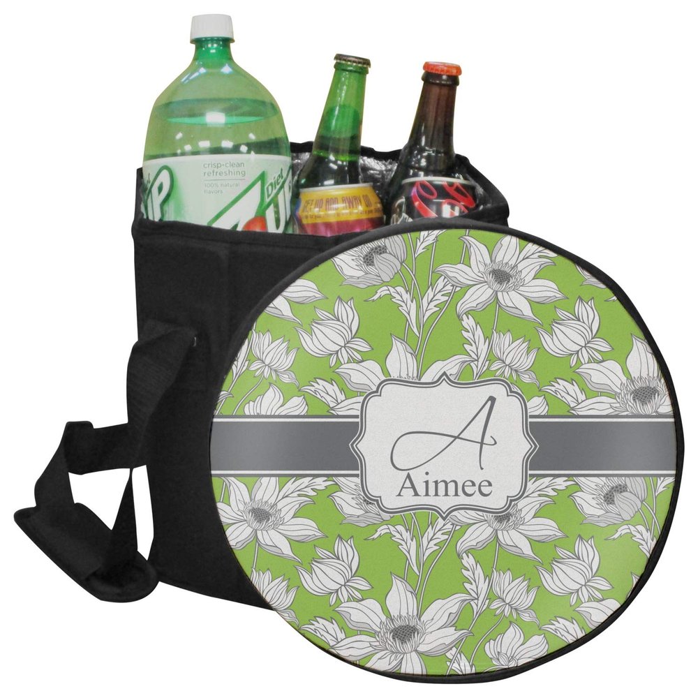 YouCustomizeIt Personalized Wild Daisies Collapsible Cooler & Seat